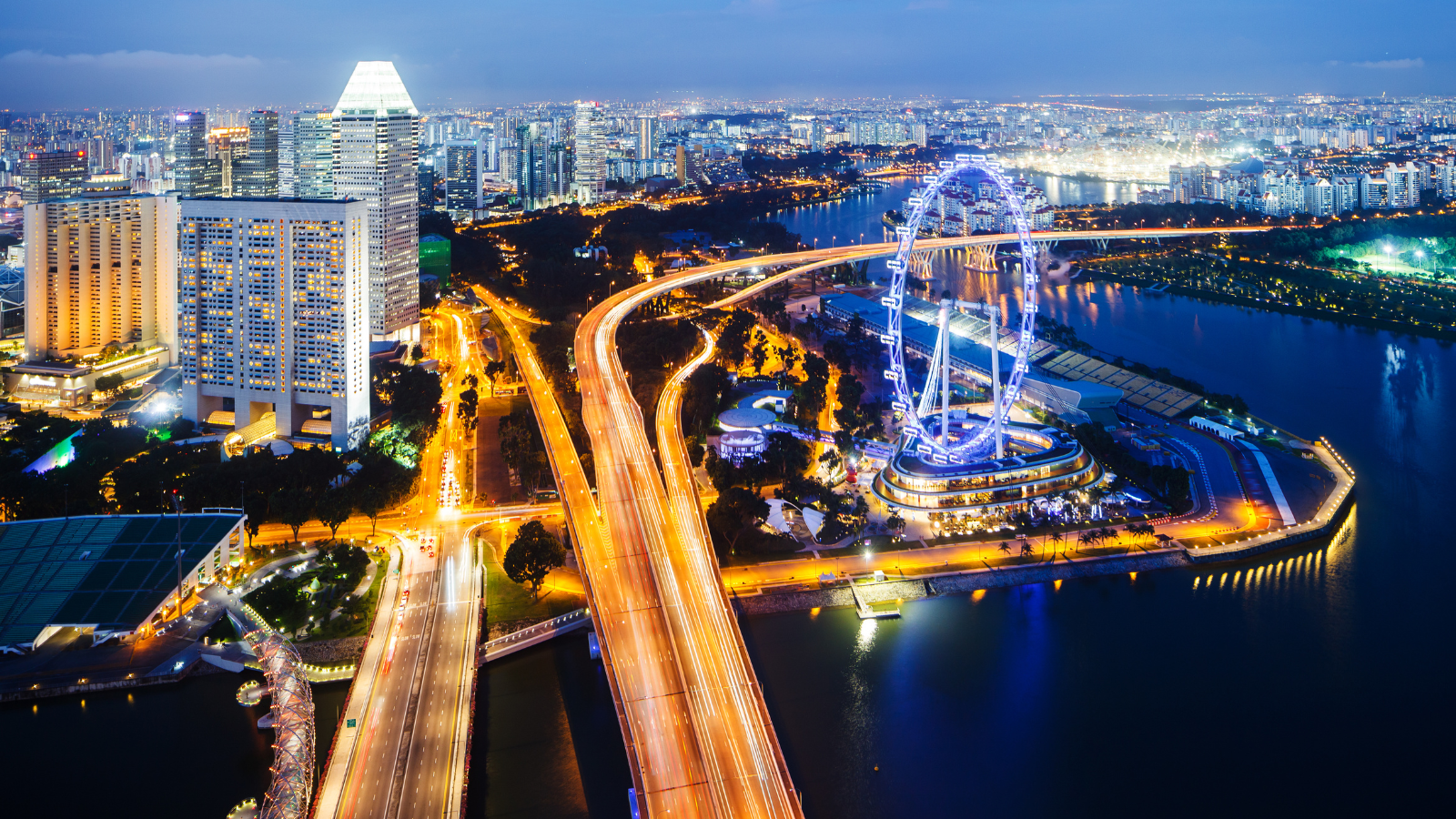 Singapore skyline