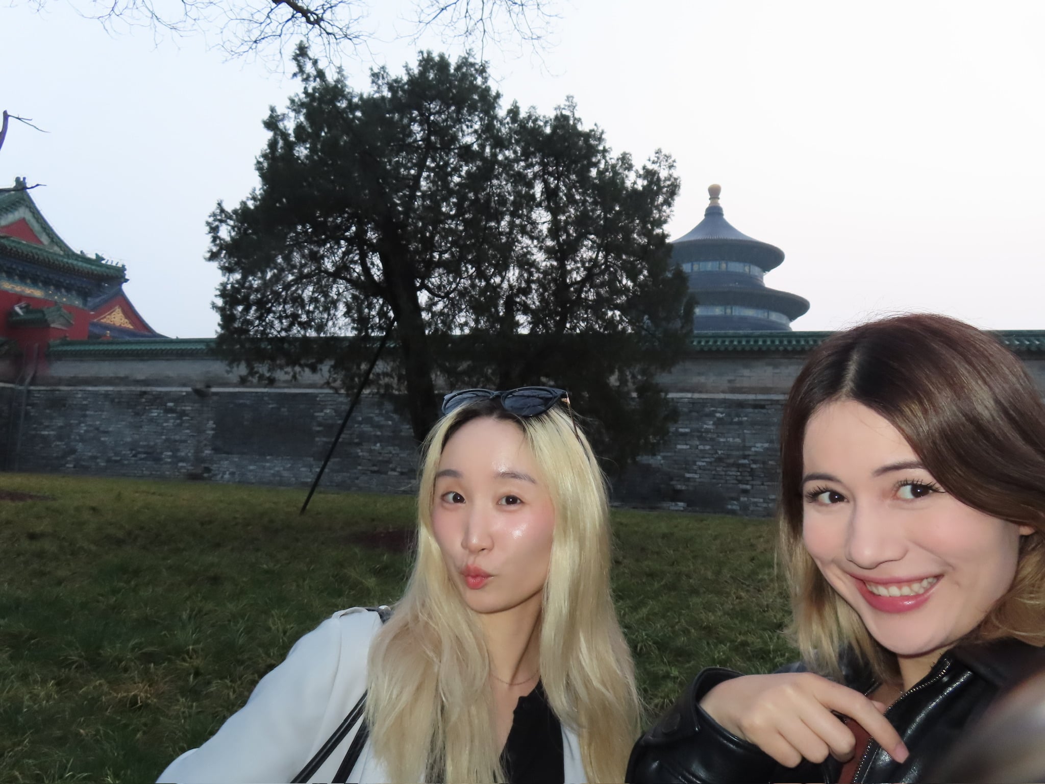 INSEAD Master in management (MIM) student, Audrey in China with her classmate.