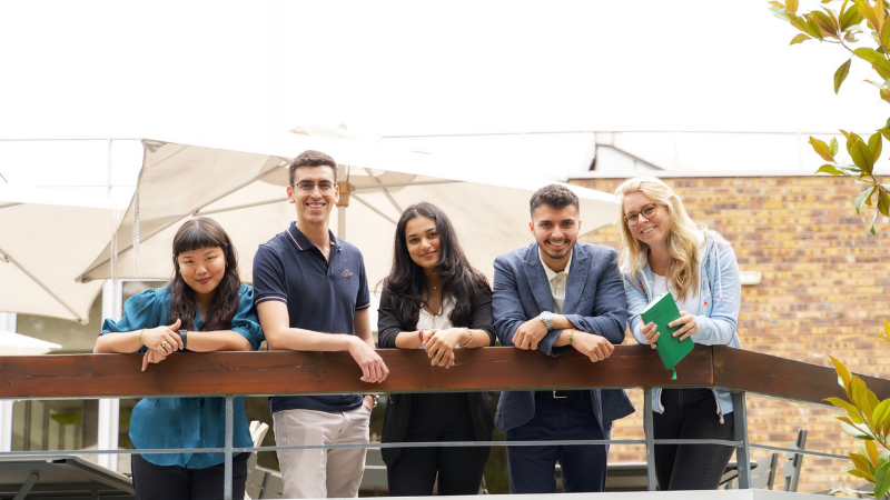 INSEAD Master programme students on campus