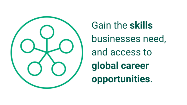 gain skills and global career opportunities