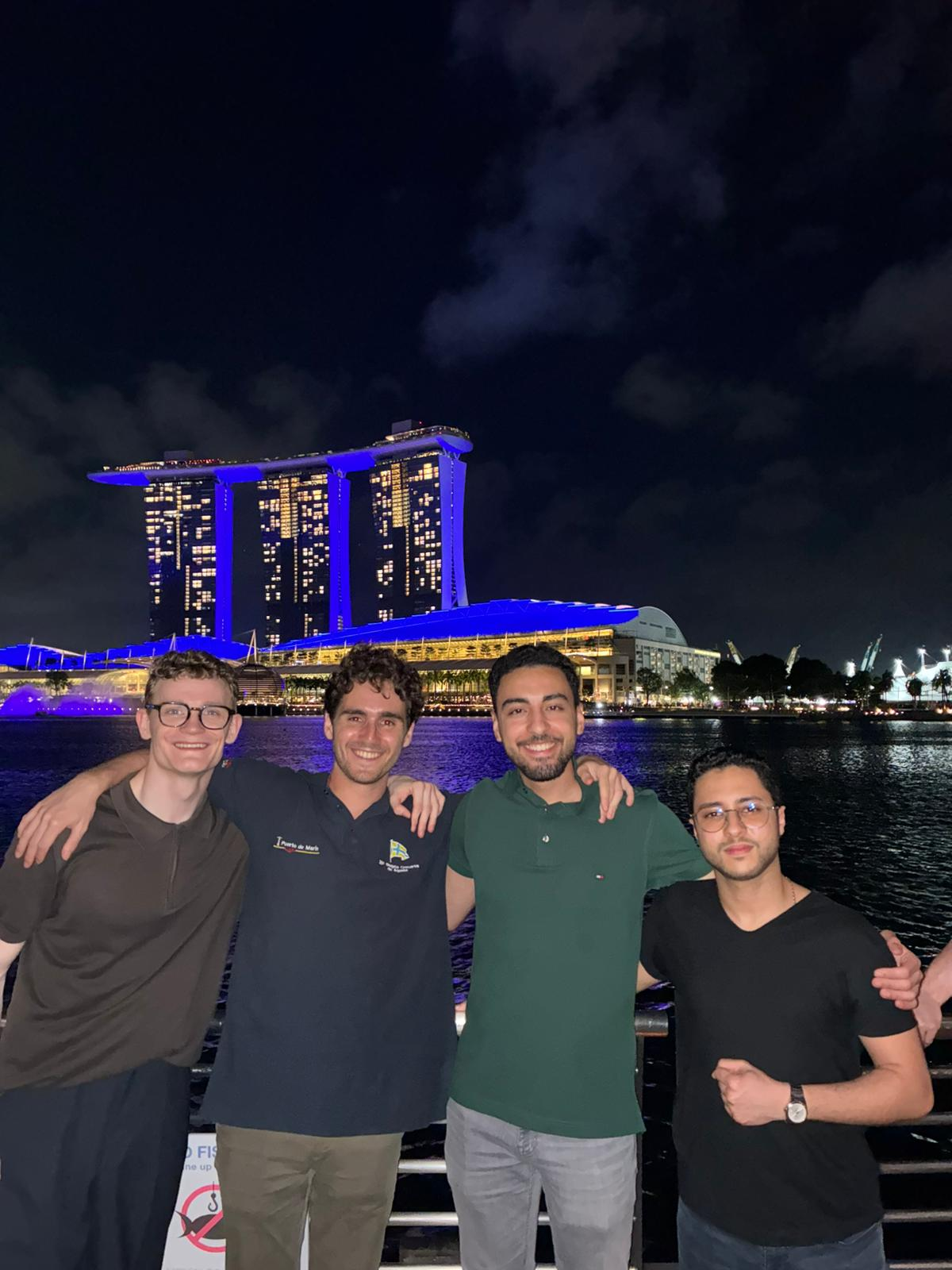 Mohamed and friends in SG