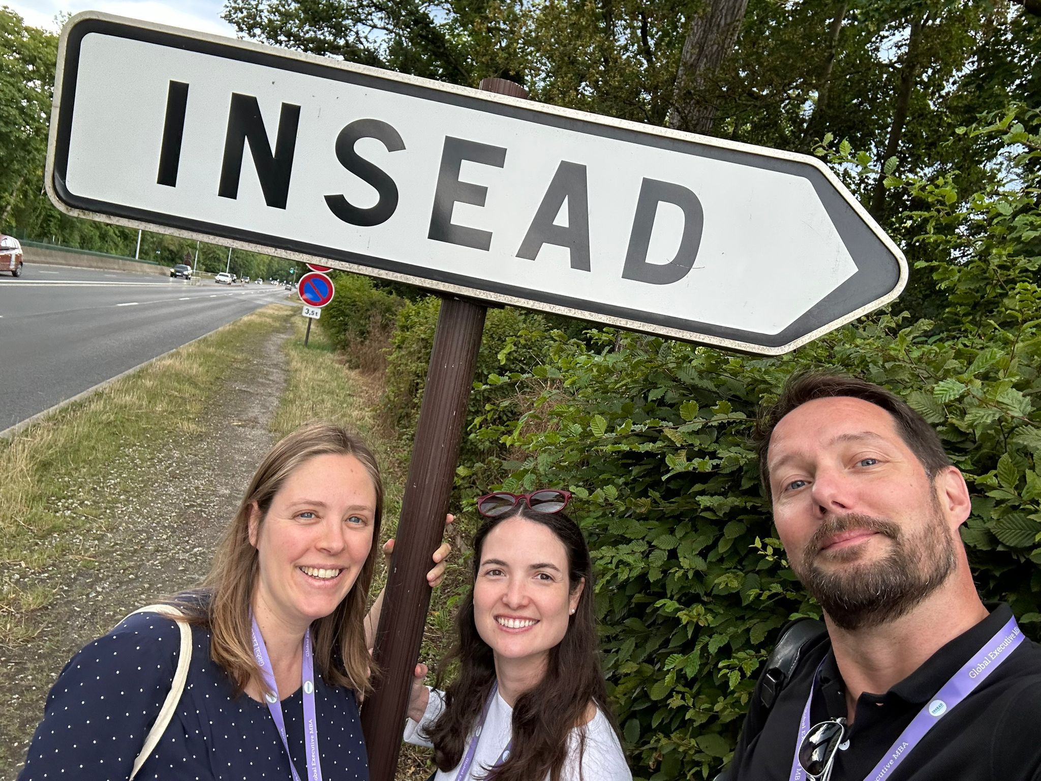 Astronaut Thomas Pesquet during the INSEAD Global Executive MBA