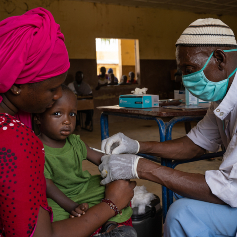 Médecins Sans Frontières (MSF) initiatives providing healthcare to locals