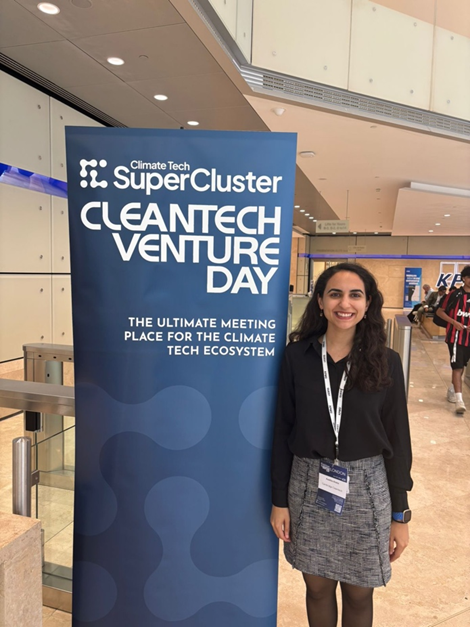 Aastha at the Cleantech venture day